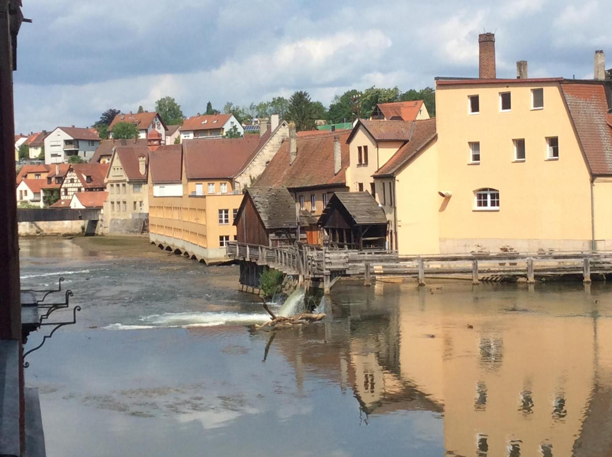 Ferienwohnung Villa Am Fluss Lauf an der Pegnitz Exterior foto