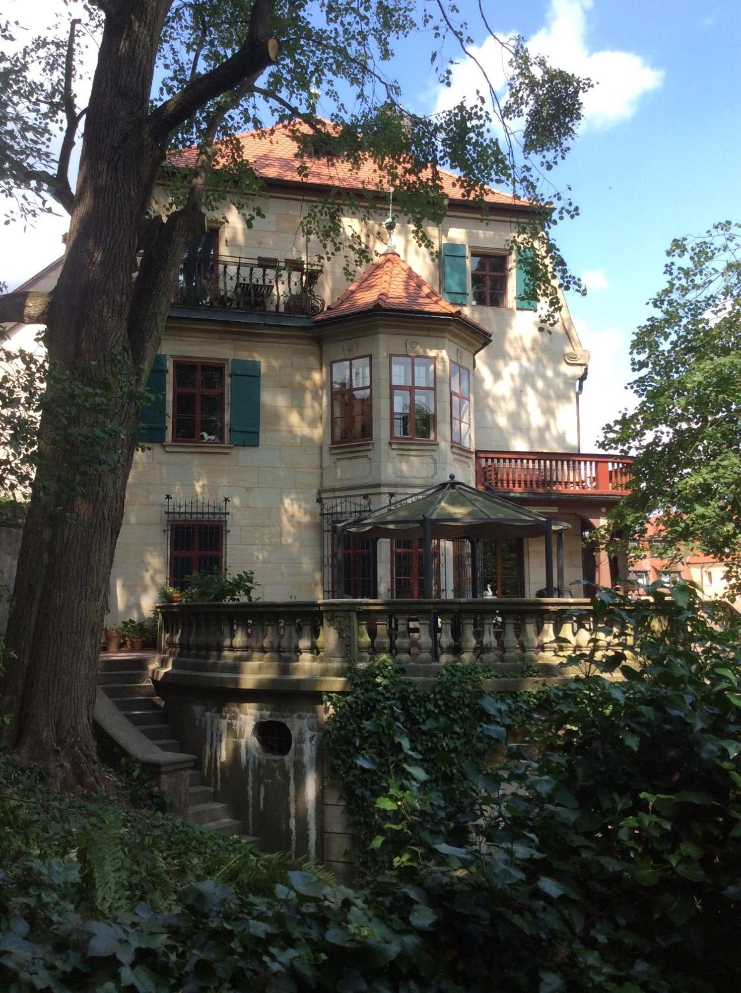 Ferienwohnung Villa Am Fluss Lauf an der Pegnitz Exterior foto